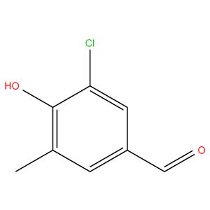 3-chloro-4-hydroxy-5-methylbenzaldehyde