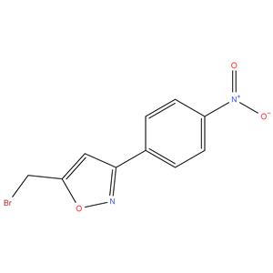 5-(bromomethyl)-3-(4-nitrophenyl)isoxazole