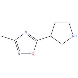 3-Methyl-5-(pyrrolidin-2-yl)-1,2,4-oxadiazole