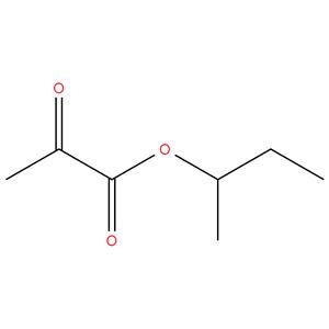 2-Oxo-propionic acid sec-butyl ester