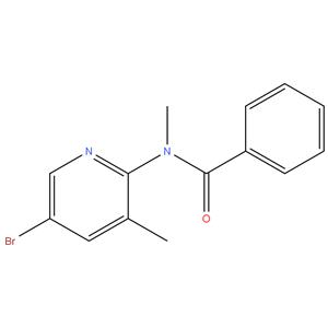 5-BROMO-2-(N,N-METHYLBENZOYL AMINO)-3-METHYL PYRIDINE