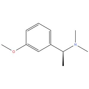 S -(-) [1-(3-Methoxy phenyl) ethyl] dimethylamine
