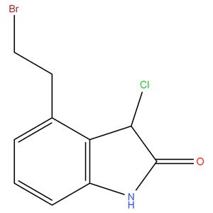 4-(2-Bromoethyl)-3-Chloro 1,3-Dihydro-2H-Indoline-2-One