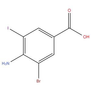 4-AMINO-3-BROMO-5-IODO-BENZOIC ACID