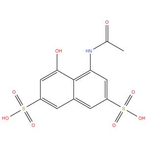 4-(Acetylamino)-5-hydroxy-2,7-naphthalenedisulfonic acid