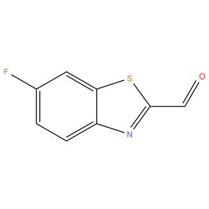 6 - fluorobenzo [ d ] thiazole - 2 - carbaldehyde
