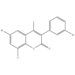 6-Boromo-3(3’-Bromophenyl)-4-Methylcoumarin