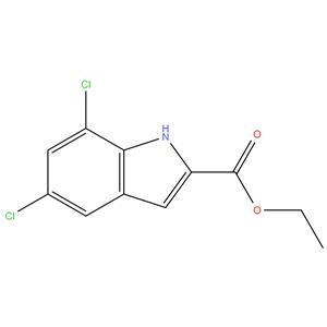 5,7-dichloroindole-2-carboxylicacid ethylester