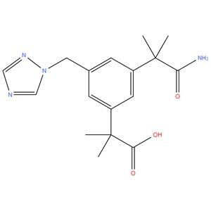 Anastrozole Acid Amide