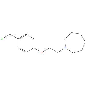 1-(2-(4-(chloromethyl)phenoxy)ethyl)azepane