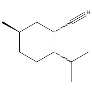 (1S,2S,5R)-2-isopropyl-5-methylcyclohexanecarbonitrile