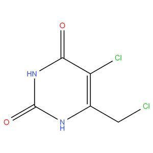 5-Chloro-6-(chloromethyl)-pyrimidine-2,4(1H,3H)-
Dione