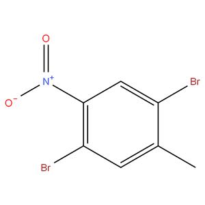 2,5-dibromo-4-nitro toluene