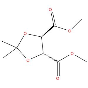Dimethyl-2,3-O-isopropylidene- L-tartarate
