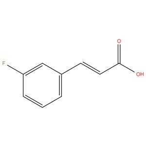 (E)-3-(3-Fluorophenyl)acrylic acid