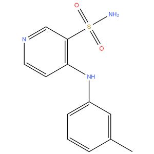 4-(3-methylphenyl)-amino-3-pyridine sulphonamide