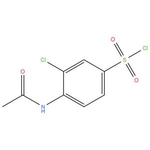 4-Acetamido-3-chlorobenzenesulfonyl chloride