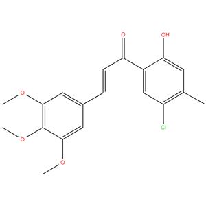 5’-Chloro-2’-Hydroxy-4’methyl-3,4,5-Trimethoxy Chalcone