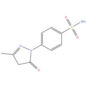 1-(4'-Sulfamidophenyl)-3-methyl-5-pyrazolone