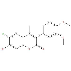 6-Chloro-3(3’,4’-Dimethoxyphenyl)-7-Hydroxy-4-Methyl Coumarin