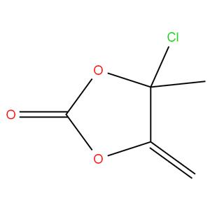 4-chloro-4-methyl-5-methylene-1,3-dioxolane-2-one