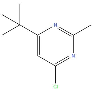 4-tert-butyl-6-chloro-2-methylpyrimidine