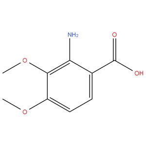 2-Amino-3,4-dimethoxybenzoic acid