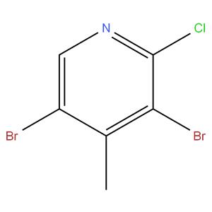 2-Chloro-3,5-Dibromo-4-Picoline