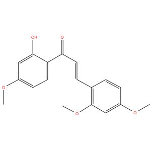 2'-Hydroxy-2,4,4'-trimethoxychalcone