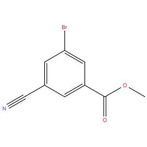 3-BROMO-5-CYANO BENZOIC ACID METHYL ESTER