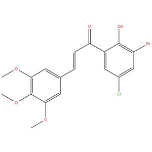 3'-Bromo-5'-chloro-2'-hydroxy-3,4,5-trimethoxychalcone