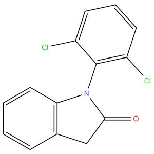 N-(2,6-dichlorophenyl)indolinone