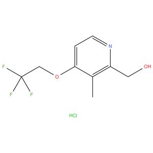 2-(Hydroxy methyl)-3-methyl-4-(2,2,2-trifluoro ethoxy)pyridine Hydrochloride