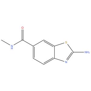 2-amino benzo thiazole-6-carboxylic acid