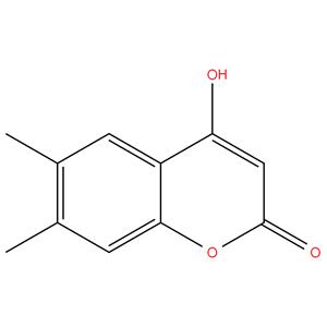 6,7-DIMETHYL-4-HYDROXY COUMARIN