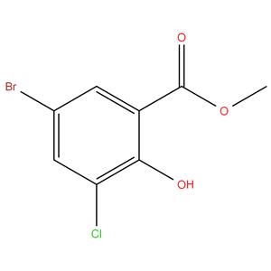Methyl 5-bromo-3-chloro-2-hydroxy-benzoate