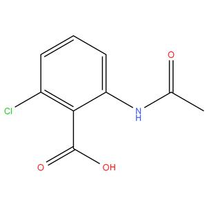 N-acetyl-6-chloro anthranilic acid