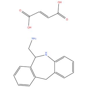 6-Aminomethyl-6,11-dihydro-5H-dibenz[b,e]azepine (E)-2-butenedioate