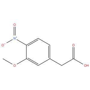 2-(3-METHOXY-4-NITROPHENYL) ACETIC ACID