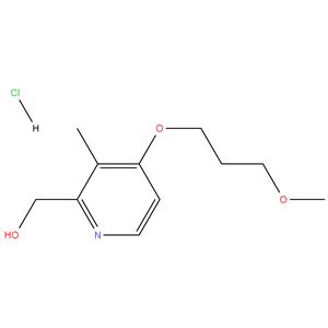 2-Hydroxymethyl-4-(3-methoxypropoxy)-3-methylpyridine hydrochloride