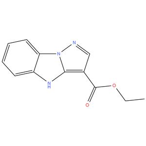 ethyl 4H - benzo [ 4,5 ] imidazo [ 1,2 - b ] pyrazole - 3 - carboxylate