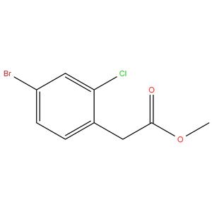 4-BROMO-2-CHLORO PHENYL ACETIC ACID METHYL ESTER