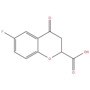 6-Fluoro-4-Oxo-3,4-Dihydro-2H- Chromane-2-Carboxylic Acid
(NEBIVOLOL STEP-II)
