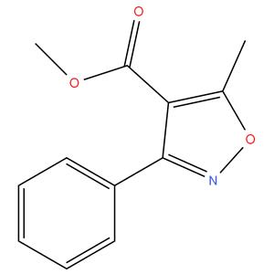 methyl 5-methyl-3-phenyl-1,2-oxazole-4-carboxylate