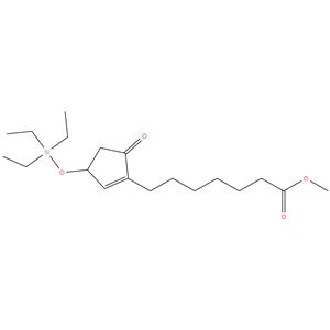 Methyl 5-oxo-3-[(triethylsilyl)oxy]-1-Cyclopentene-1-heptanoate