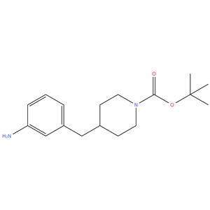 tert-butyl 4-(3-aminobenzyl)piperidine-1-carboxylate