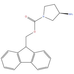 ( 9H - fluoren - 9 - yl ) methyl ( R ) -3 - aminopyrrolidine - 1 - carboxylate