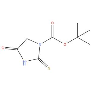 1,1-Dimethylethyl 4-oxo-2-thioxo-1-imidazolidinecarboxylate