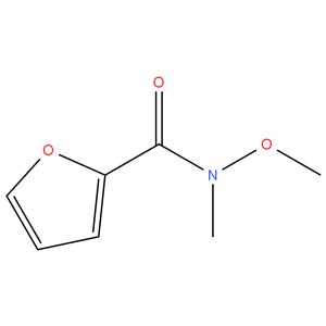 n-methyl-n-methoxy furan carboxamide