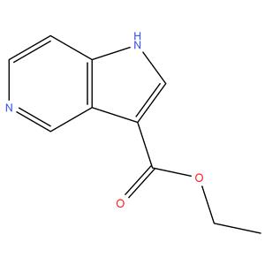 ethyl 1H - pyrrolo [ 3,2 - c ] pyridine - 3 - carboxylate